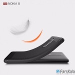 قاب محافظ ژله ای نوکیا Carbon Fibre Case Nokia 8
