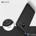 قاب محافظ ژله ای نوکیا Carbon Fibre Case Nokia 2