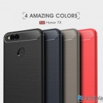 قاب محافظ ژله ای هوآوی  Carbon Fibre Case Huawei Honor 7X