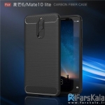 قاب محافظ ژله ای هوآوی Carbon Fibre Case Huawei Mate 10 Lite