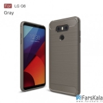قاب محافظ ژله ای ال جی Carbon Fibre Case LG G6