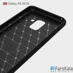 قاب محافظ ژله ای سامسونگ Carbon Fibre Case Samsung Galaxy A5 2018