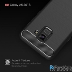 قاب محافظ ژله ای سامسونگ Carbon Fibre Case Samsung Galaxy A5 2018