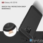 قاب محافظ ژله ای سامسونگ Carbon Fibre Case Samsung Galaxy A5 2018