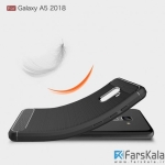 قاب محافظ ژله ای سامسونگ Carbon Fibre Case Samsung Galaxy A5 2018