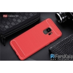 قاب محافظ ژله ای سامسونگ Carbon Fibre Case Samsung Galaxy S9