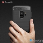 قاب محافظ ژله ای سامسونگ Carbon Fibre Case Samsung Galaxy S9