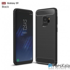 قاب محافظ ژله ای سامسونگ Carbon Fibre Case Samsung Galaxy S9