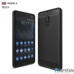 قاب محافظ ژله ای نوکیا Carbon Fibre Case Nokia 6