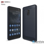 قاب محافظ ژله ای نوکیا Carbon Fibre Case Nokia 6