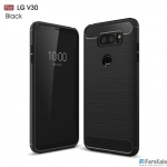 قاب محافظ ژله ای ال جی Carbon Fibre Case LG V30