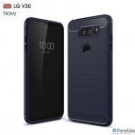 قاب محافظ ژله ای ال جی Carbon Fibre Case LG V30