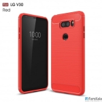 قاب محافظ ژله ای ال جی Carbon Fibre Case LG V30