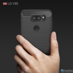 قاب محافظ ژله ای ال جی Carbon Fibre Case LG V30