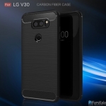 قاب محافظ ژله ای ال جی Carbon Fibre Case LG V30