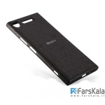قاب محافظ طرح پارچه ای Protective Cover Sony Xperia XZ1