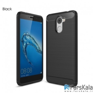 قاب محافظ ژله ای هوآوی  Carbon Fibre Case Huawei Enjoy 7 Plus / Y7 Prime