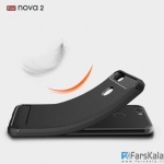 قاب محافظ ژله ای هوآوی Carbon Fibre Case Huawei Nova 2