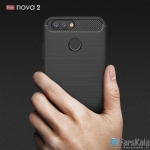 قاب محافظ ژله ای هوآوی Carbon Fibre Case Huawei Nova 2