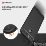 قاب محافظ ژله ای هوآوی Carbon Fibre Case Huawei Nova 2