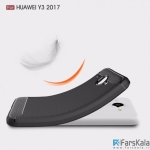 قاب محافظ ژله ای هوآوی Carbon Fibre Case Huawei Y3 2017