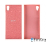 قاب محافظ طرح پارچه ای Protective Cover Sony Xperia XA1