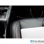 شارژر فندکی کنکس همراه کابل شارژ تایپ سی Kanex USB-C Car Charger 1.2m