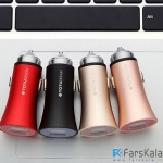 شارژر فندکی فست Totu Design Dual Port Car Charger CC06