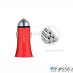 شارژر فندکی فست Totu Design Dual Port Car Charger CC06
