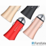 شارژر فندکی فست Totu Design Dual Port Car Charger CC06