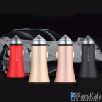 شارژر فندکی فست Totu Design Dual Port Car Charger CC06