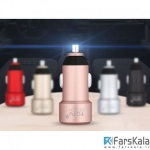 شارژر فندکی سریع  Totu Design Dual Port Car Charger CC02