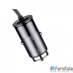 شارژر فندکی چهار پورت بیسوس Baseus Four Interfaces Output Patulous Car Charger