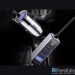 شارژر فندکی چهار پورت بیسوس Baseus Four Interfaces Output Patulous Car Charger