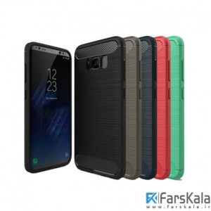 قاب محافظ ژله ای سامسونگ Carbon Fibre Case Samsung Galaxy S8