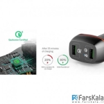 شارژر فندکی انکر Anker A2224 Quick Charge 3.0 Car Charger