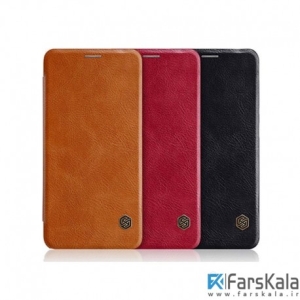 کیف چرمی نیلکین Nillkin Qin Leather Case Huawei Mate 10 Lite