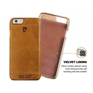 قاب چرم طبیعی Pierre Cardin برای Apple iphone 6 Plus