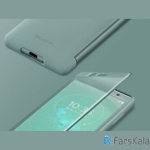 کاور محافظ اصلی Sony Xperia XZ2 Compact Style Cover Touch SCTH50