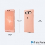 کاور محافظ اصلی Sony Xperia XZ2 Compact Style Cover Touch SCTH50