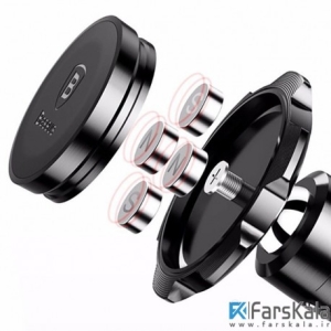 پایه نگهدارنده آهن ربایی بیسوس Baseus Gyro Magnet Air Vent Car Mount