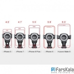 پایه نگهدارنده گوشی بیسوس Baseus Osculum Type Gravity Car Mount