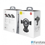 پایه نگهدارنده گوشی بیسوس Baseus Osculum Type Gravity Car Mount