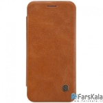 کیف چرمی نیلکین Nillkin Qin Leather Case Huawei P20 Lite