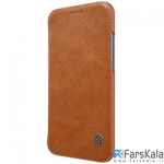 کیف چرمی نیلکین Nillkin Qin Leather Case Huawei P20 Lite