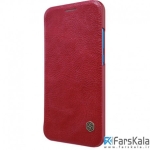 کیف چرمی نیلکین Nillkin Qin Leather Case Huawei P20 Lite