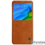 کیف چرمی نیلکین Nillkin Qin Leather Case Xiaomi Redmi Note 5 Pro