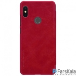 کیف چرمی نیلکین Nillkin Qin Leather Case Xiaomi Redmi Note 5 Pro