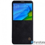 کیف چرمی نیلکین Nillkin Qin Leather Case Xiaomi Redmi Note 5 Pro