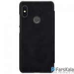 کیف چرمی نیلکین Nillkin Qin Leather Case Xiaomi Redmi Note 5 Pro